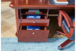 Cassettiera interna con chiusura a chiave per scrivania classica 50 cm Prestige