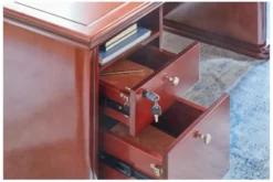 Cassettiera pensile 40 cm per scrivania ufficio classico Prestige
