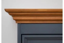 Cassettiera shabby chic pino massello piano color rovere