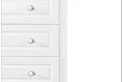 Cassettiera stile provenzale 6 cassetti in legno PRINCESS 836-6B