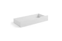 Cassettone per letto shabby chic pino massello bianco
