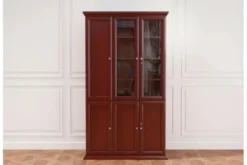 Completo ufficio PRESTIGE B810 con scrivania angolare 280 cm, librerie 200 cm, poltrona direzionale