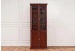Completo ufficio PRESTIGE B810 con scrivania angolare 280 cm, librerie 200 cm, poltrona direzionale