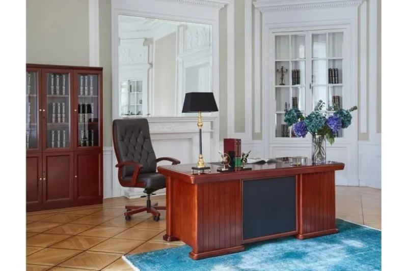 Completo ufficio PRESTIGE B630 in stile classico con scrivania 1,6 Metri