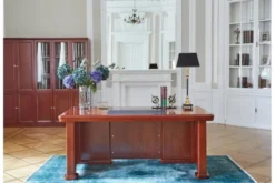 Completo ufficio PRESTIGE B630 in stile classico con scrivania 1,6 Metri
