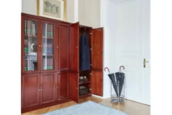 Completo ufficio PRESTIGE B710 in stile classico con scrivania 2,4 Metri