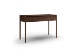 Consolle legno massello di rovere massello tabacco moderna