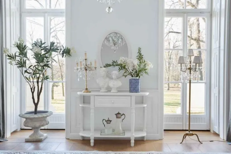 Consolle provenzale bianca Princess 829