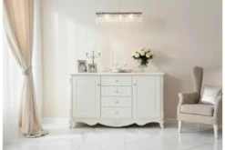 Credenza classica avorio in legno BELLA 992