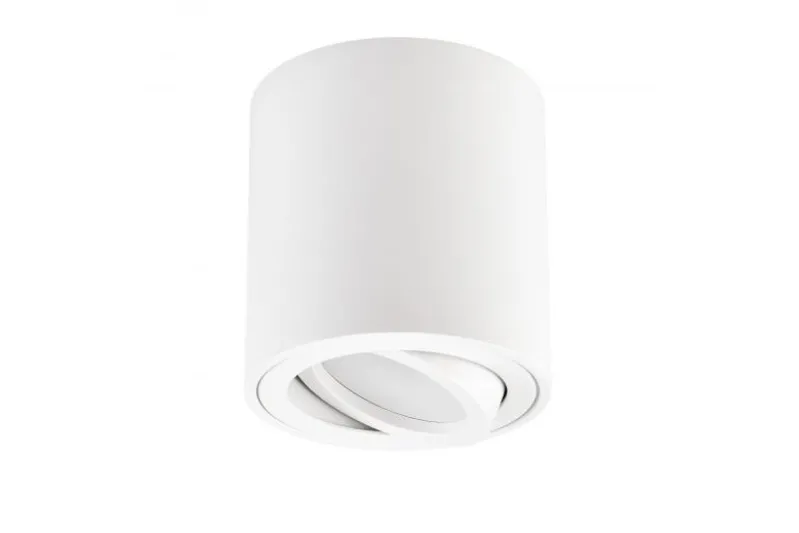 Faretto da soffitto BOLT W1 in metallo bianco