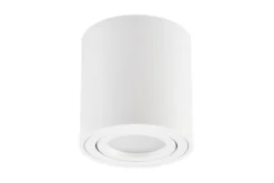 Faretto da soffitto BOLT W1 in metallo bianco