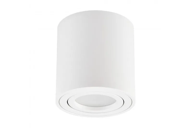 Faretto da soffitto BOLT W1 in metallo bianco