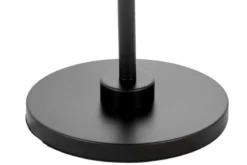 Lampada a piantana con sfere trasparenti in metallo nero CEREDO W5