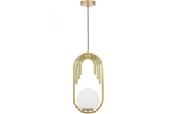 Lampada art deco a sfera ottone ZANETTI D15