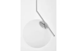 Lampada a sfera a sospensione cromata SORENTO D30