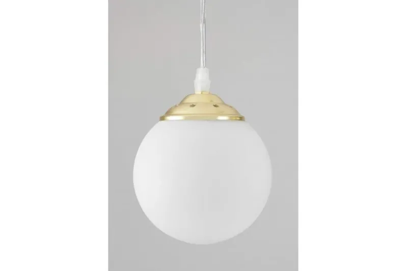 Lampada a sospensione a sfera oro FINO W1