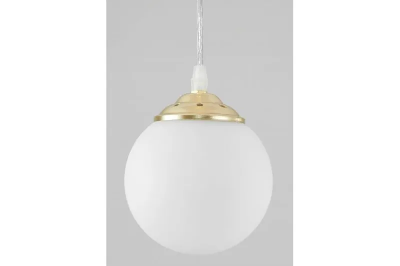 Lampada a sospensione a sfera oro FINO W1