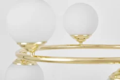 LAMPADA A SOSPENSIONE CLASSICA ORO FINO RING W6