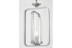LAMPADA A SOSPENSIONE CROMATA BENTON W1