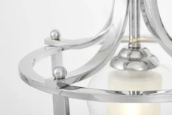 LAMPADA A SOSPENSIONE CROMO BROOKLYN L1 design elegante