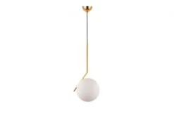 Lampada a sospensione di design a sfera oro caldo SORENTO D20