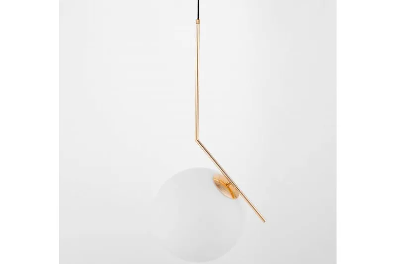 Lampada a sospensione di design a sfera oro caldo SORENTO D30