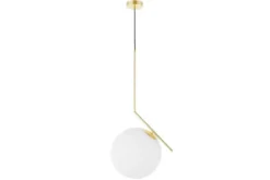 Lampada a sospensione di design a sfera oro SORENTO D30