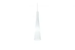 Lampada a sospensione di design in vetro bianco MORRATE W1