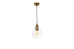 Lampada a sospensione di design moderno a sfera in vetro CALVI