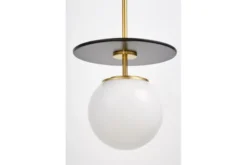 Lampada a sospensione di design moderno DALTONA W1 Nero Ottone
