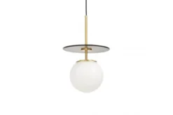 Lampada a sospensione di design moderno DALTONA W1 Nero Ottone