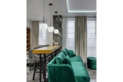 Lampada a sospensione di design moderno FREDICA W1 Nero