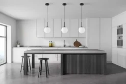Lampada a sospensione di design moderno FREDICA W1 Nero