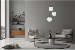 Lampada a sospensione di design moderno FREDICA W1 Nero