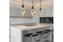 Lampada a sospensione di design moderno in vetro BONIO