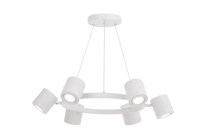 LAMPADA A SOSPENSIONE MODERNA BIANCA BOLT W6