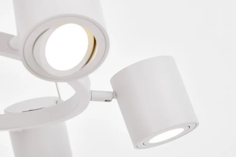 LAMPADA A SOSPENSIONE MODERNA BIANCA BOLT W6