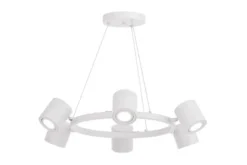 LAMPADA A SOSPENSIONE MODERNA BIANCA BOLT W6