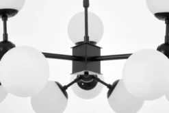 LAMPADA A SOSPENSIONE MODERNA BIANCO E NERO ZODIAK W12