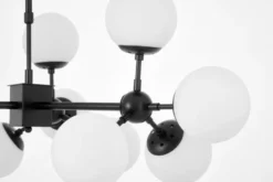 LAMPADA A SOSPENSIONE MODERNA BIANCO E NERO ZODIAK W12