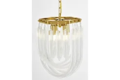 LAMPADA A SOSPENSIONE MODERNA BOSCONE D30 IN OTTONE