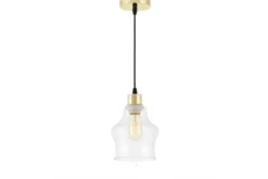 LAMPADA A SOSPENSIONE MODERNA CLASSICA MORO ORO 1B