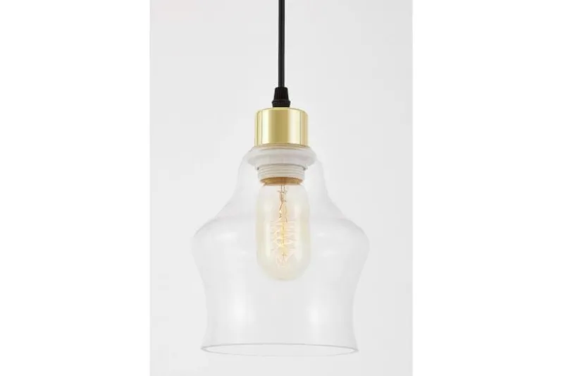 LAMPADA A SOSPENSIONE MODERNA CLASSICA MORO ORO 1B