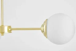 LAMPADA A SOSPENSIONE MODERNA CLASSICA ORO FINO RING W3