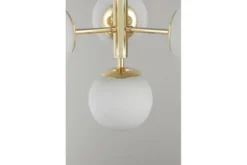 LAMPADA A SOSPENSIONE MODERNA CLASSICA ORO LEDO W4