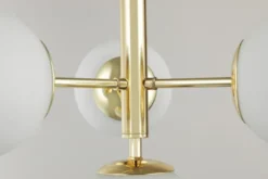 LAMPADA A SOSPENSIONE MODERNA CLASSICA ORO LEDO W4