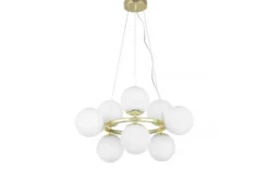 LAMPADA A SOSPENSIONE MODERNA CLASSICA ORO LEDO W9