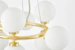 LAMPADA A SOSPENSIONE MODERNA CLASSICA ORO MARSIADA W9