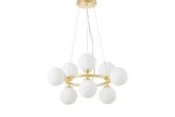 LAMPADA A SOSPENSIONE MODERNA CLASSICA ORO MARSIADA W9