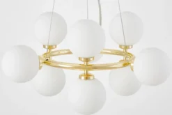 LAMPADA A SOSPENSIONE MODERNA CLASSICA ORO MARSIADA W9